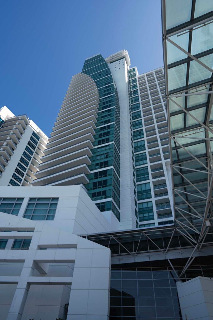 High-rise towers in downtown Miami